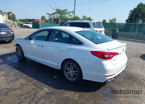 2017 Hyundai Sonata Sport 2.0T from USA, damaged, VIN 5NPE34AB6HH498353